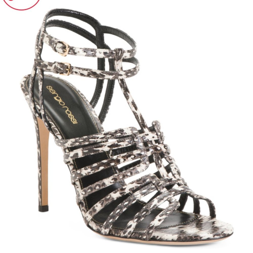 SERGIO ROSSI Leather Sandals